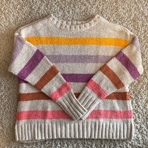 Lou & Grey Colorful Striped Sweater